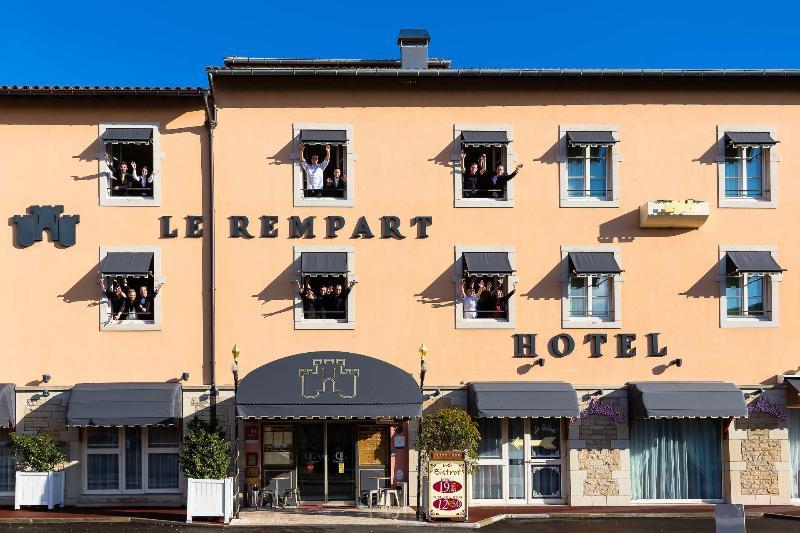 Hotel Le Rempart ตูร์นุส ภายนอก รูปภาพ
